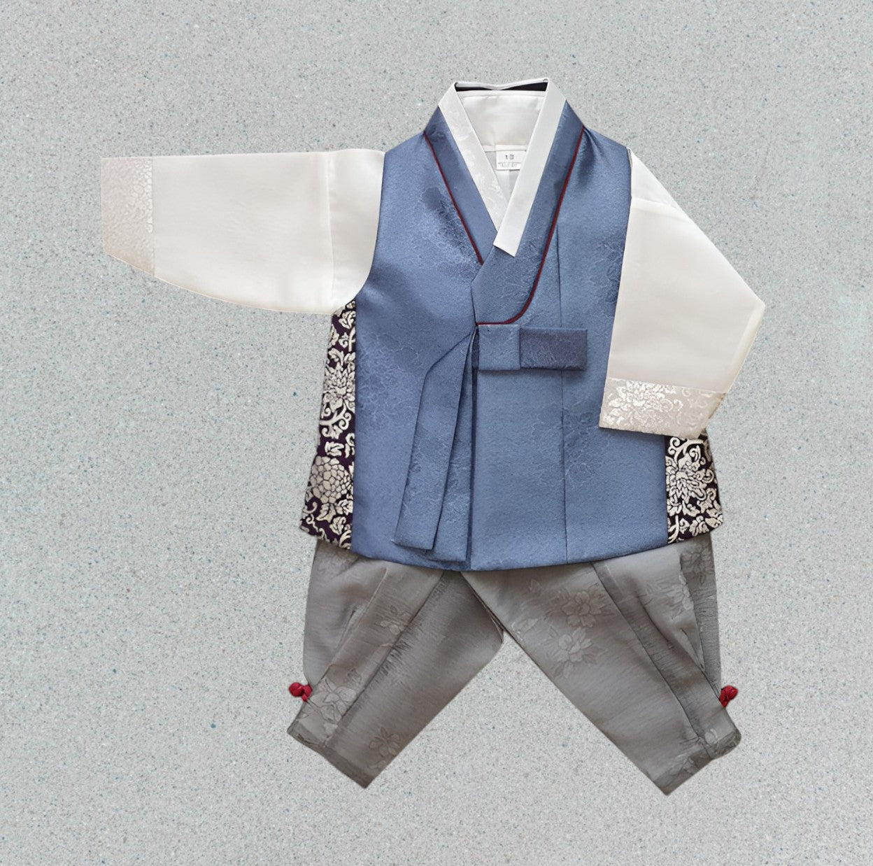 Blue Hanbok Boy, Korean traditional costume for boys, Kids hanbok (3 colors)