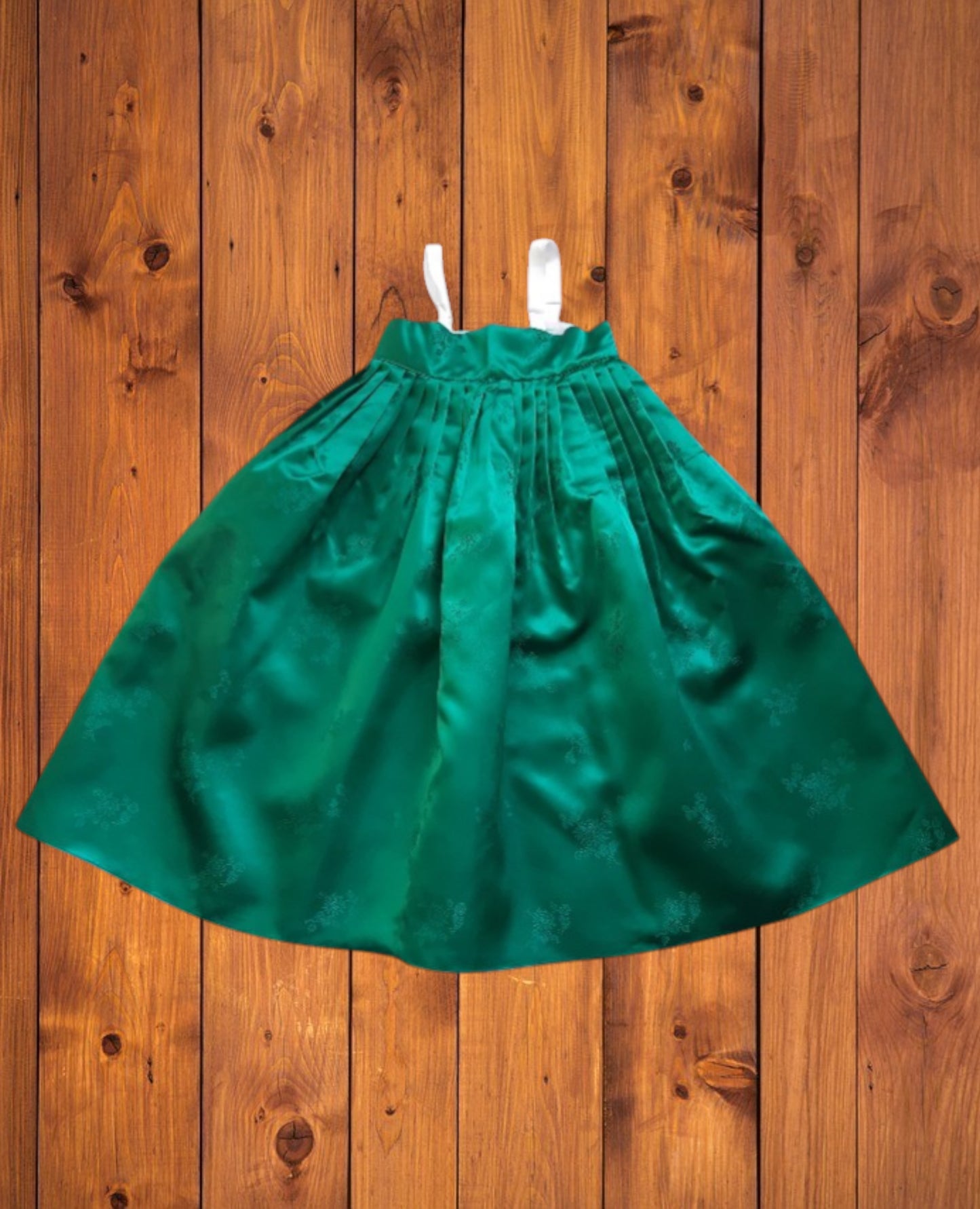 Yellow Green Hanbok girl, Korean traditional costume for girls, Kids hanbok