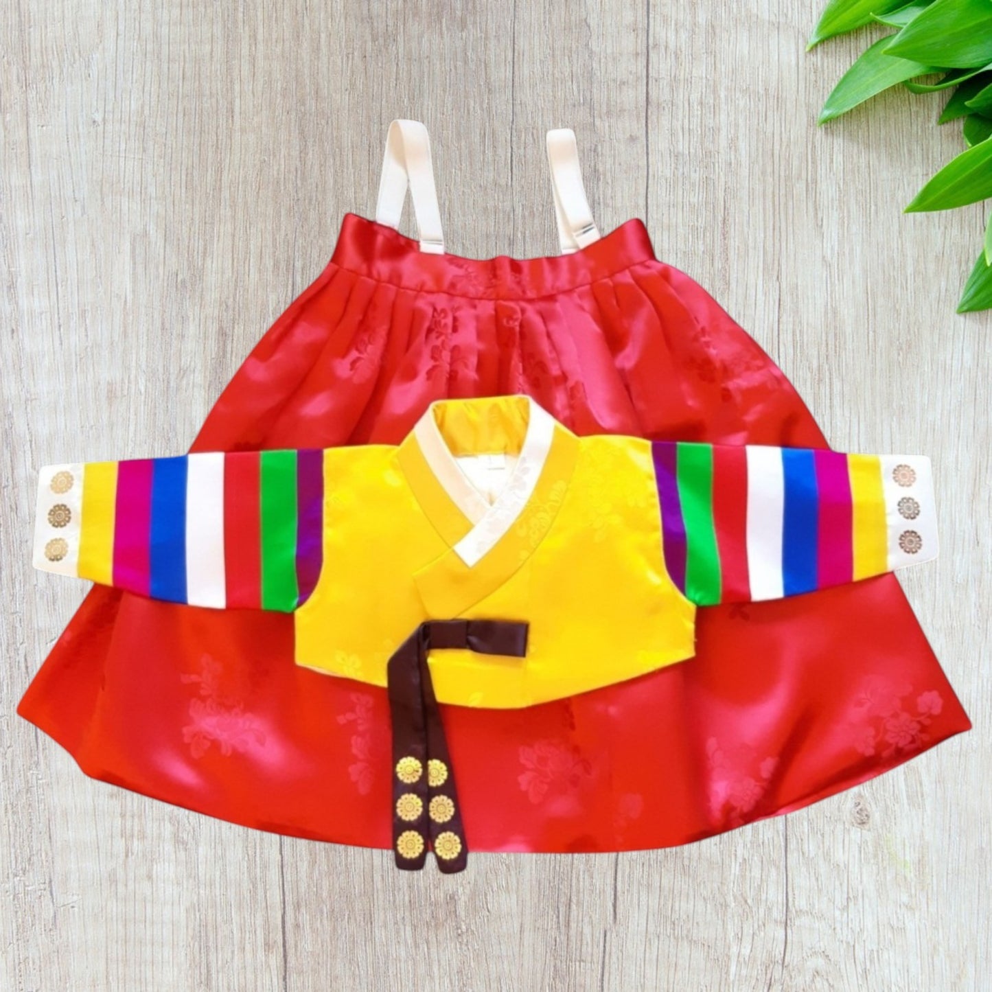 Saekdong Hanbok girl, Korean traditional costume for girls, Kids hanbok